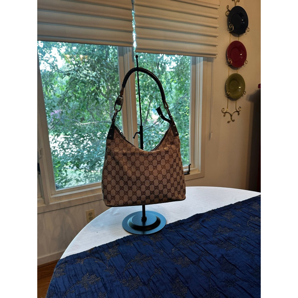 Gucci Brown & Tan Hobo Bag - Picture 5 of 16